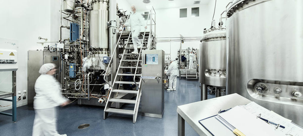 Richter Helm production facility for Plasmid DNA production